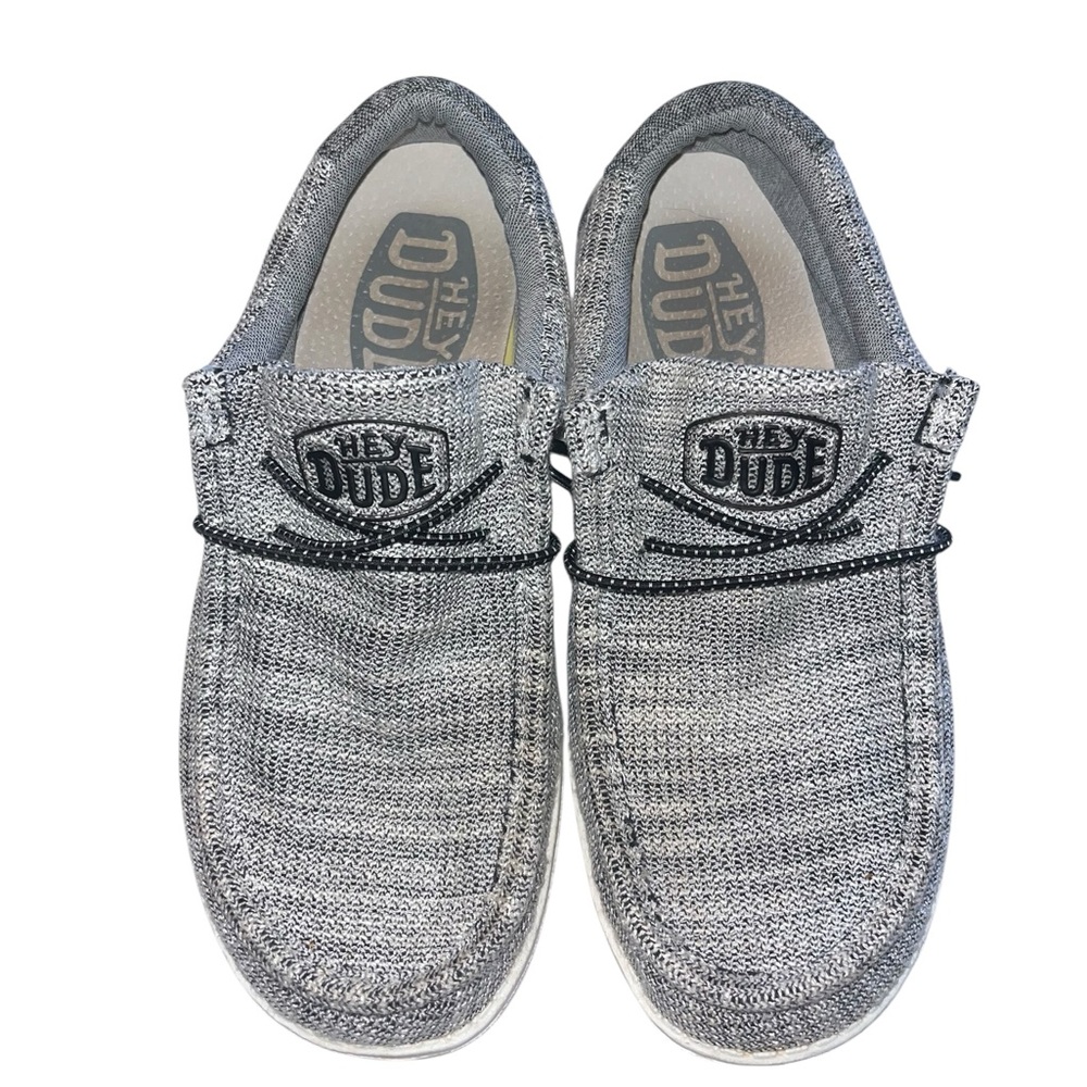 Grey Wally Youth Stretch Hay Dudes